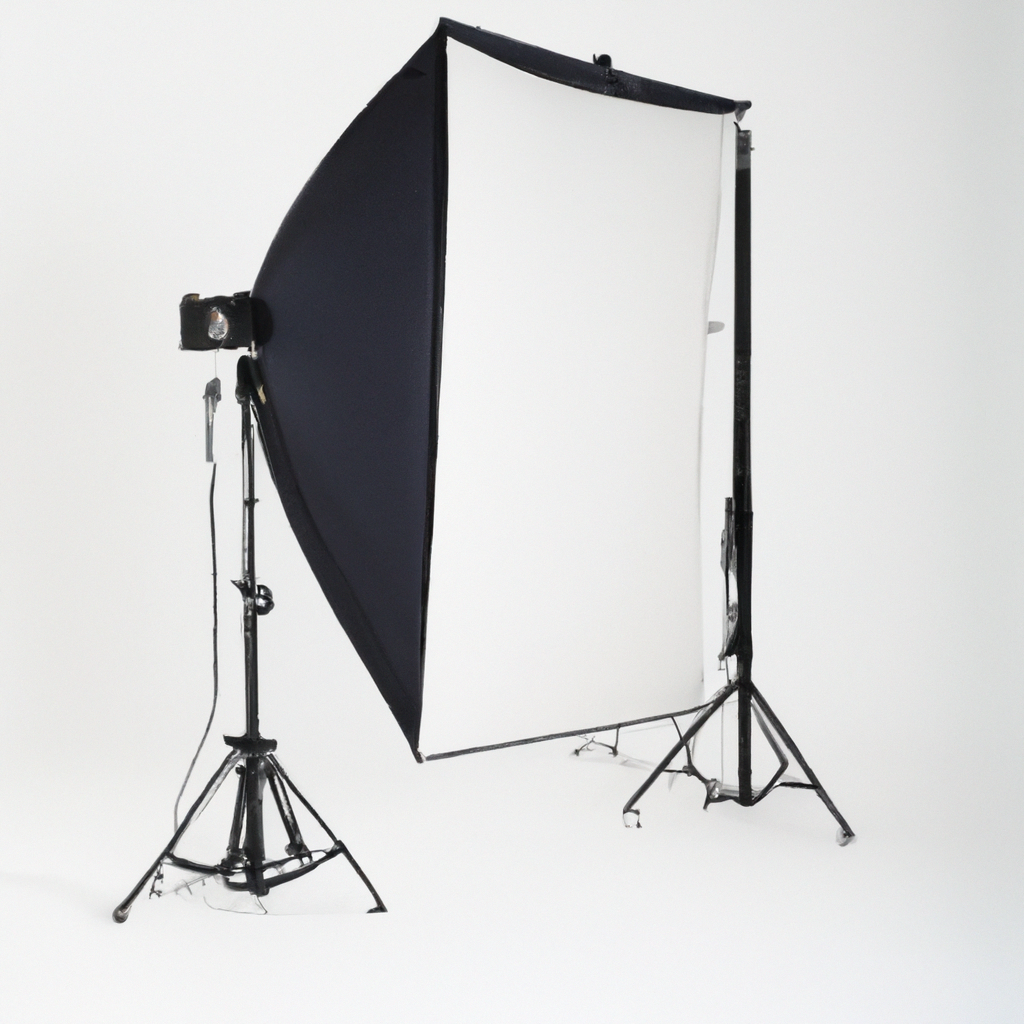 서울 미니멀 포토 스튜디오 화이트 배경과 소프트박스, 고연색성 조명 세팅 장면